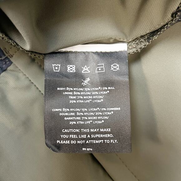 NoBull Men's Lightweight Stretch Shorts Army Green Gym Workout Size XXXL - Picture 7 of 7